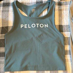 Peloton Teal Tank Top